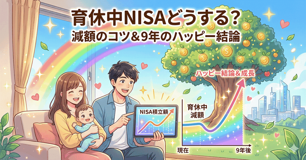 育休中のNISA減額判断のメインビジュアル