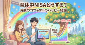 育休中のNISA減額判断のメインビジュアル